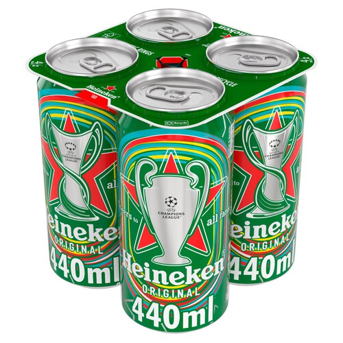 Heineken Premium Lager Beer Cans