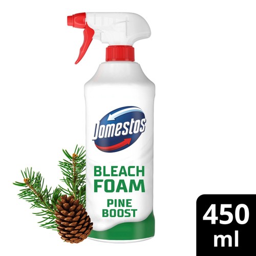 Domestos Power Foam Bleach Spray Pine 450ml