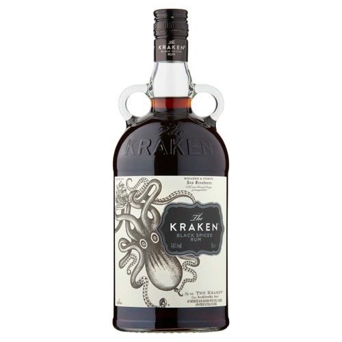 Kraken Rum 40% Abv  1L