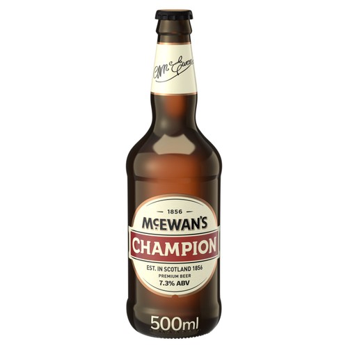 McEwan's Champion Premium Ale Beer Bottle 