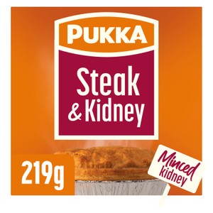 Pukka Pies Steak & Kidney Pie 219g
