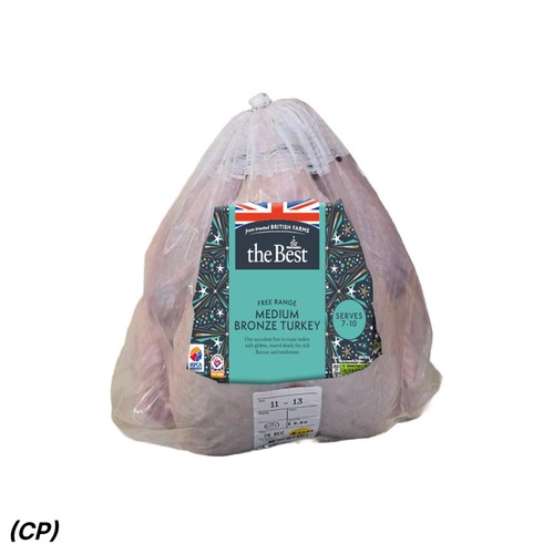 Morrisons The Best Whole Bronze Medium Turkey 3.5-5.49Kg