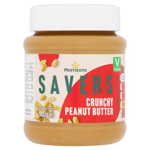 Morrisons Savers Crunchy Peanut Butter