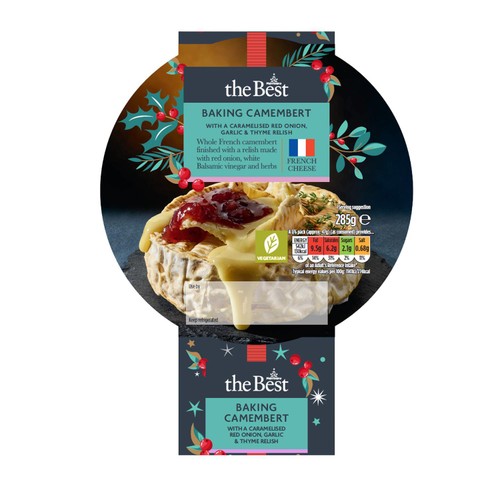 Morrisons The Best Camembert With Caramelised Onion Garlic Thyme 285g