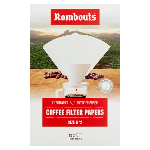 Rombouts Coffee Filter Papers No.2