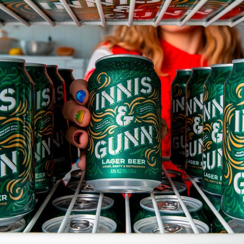 Innis & Gunn Lager Beer 10x330ml