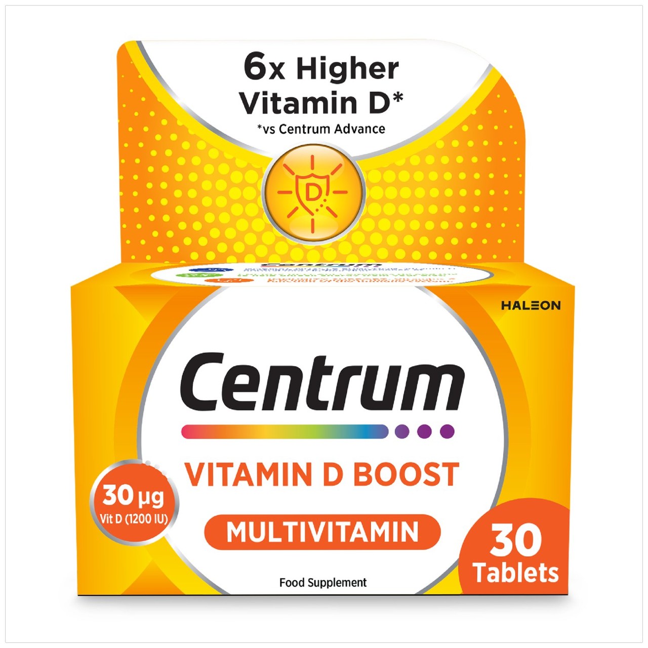 Centrum Adult Vit D Boost Tabs 30s