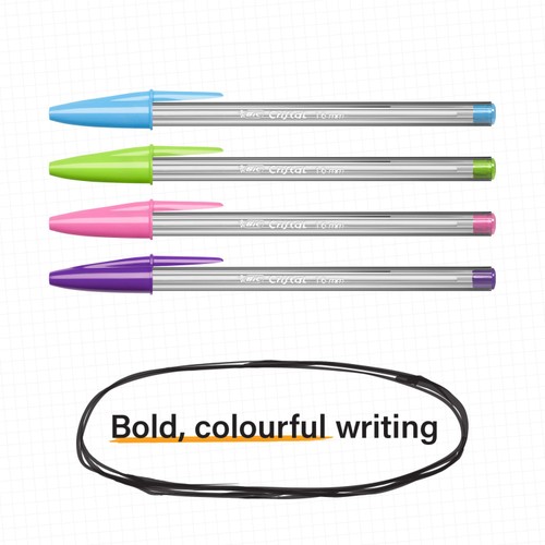 Bic Cristal Fun P10 Pen