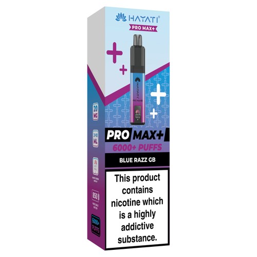Hayati Pro Max 6000 Puffs Blue Razz GB