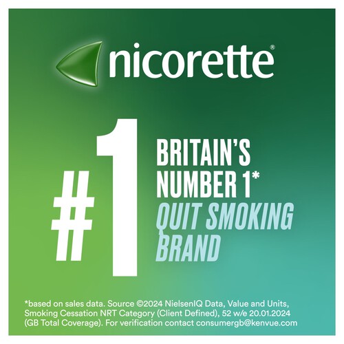 Nicorette Original Nicotine Gum Sugar Free 2mg