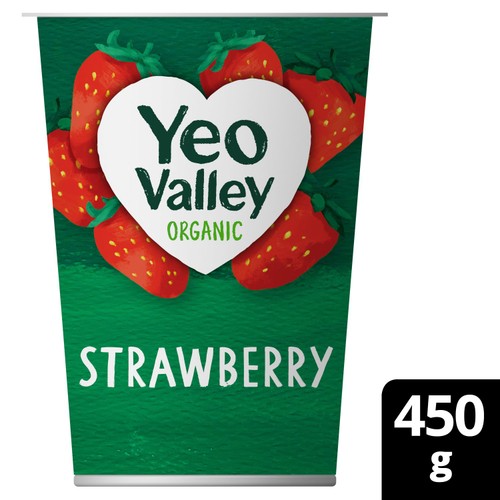 Yeo Valley Organic Strawberry Yogurt