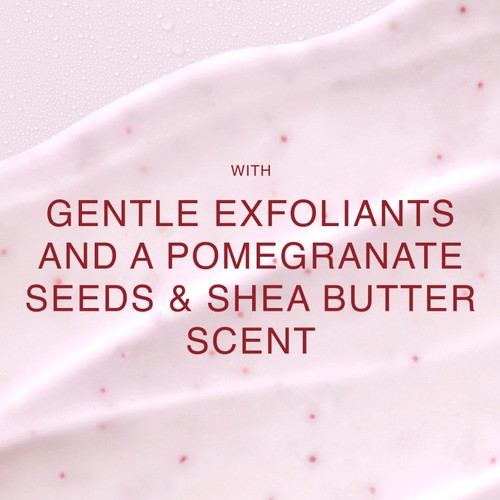 Dove Shower Body Scrub Jar Pomegranate 225ml
