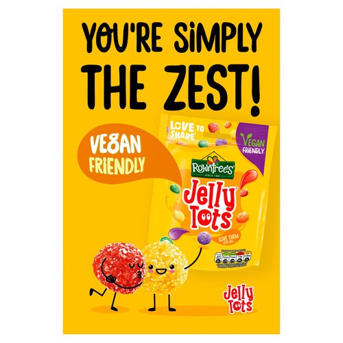 Rowntree's Jelly Tots Sweets Sharing Pouch Vegan