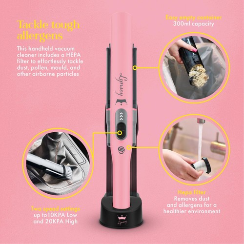 Swan 14.8v Cordless Handheld Pets Vacuum