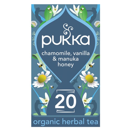 Pukka Chamomile Vanilla & Manuka Honey Herbal Tea 20 Sachets