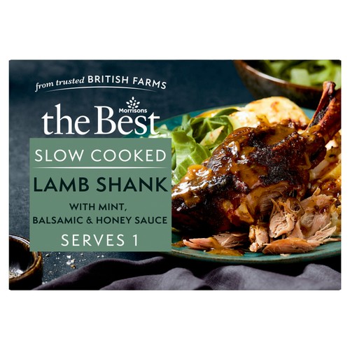 Morrisons slow cooked lamb shank