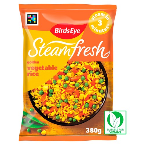 Birds Eye 2 Golden Rice Steamfresh