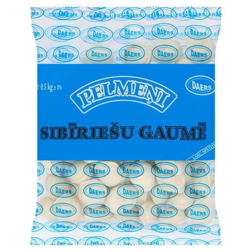 Pelmeni Daers Pelmeni Sibiriesu Gaume Dumplings with Pork Meat