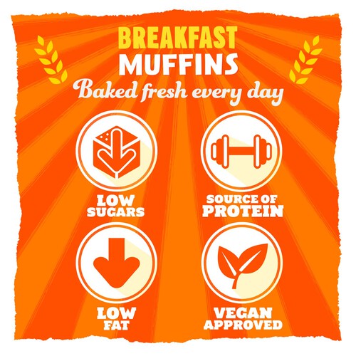 Warburtons Breakfast Muffins 