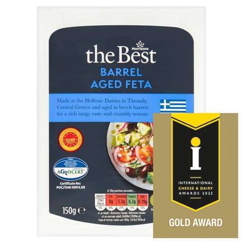 Morrisons The Best Barrel Aged Feta