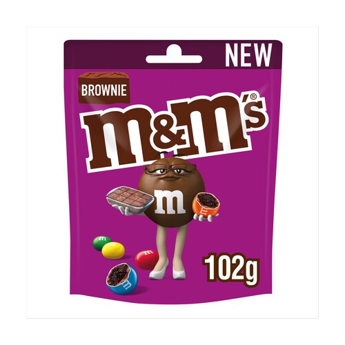 M&M's Brownie Bites Milk Chocolate Pouch Bag 