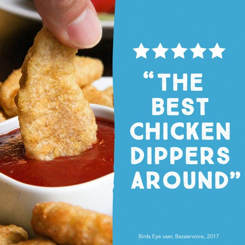 Birds Eye 38 Crispy Chicken Dippers 697g