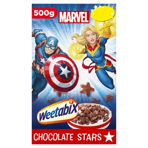 Weetabix Marvel Avengers Chocolate Stars 