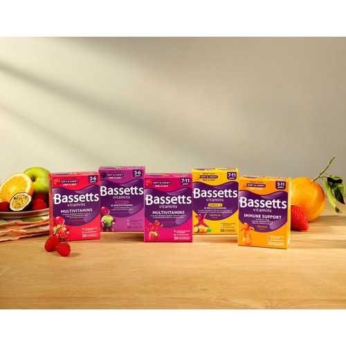 Bassetts 7-11 Multivitamins Raspberry 60s