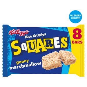 Kellogg's Rice Krispies Squares Marshmallow Snack Bars 8 x 28g