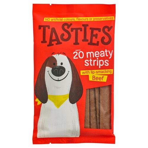 Tasties Meaty Strips Beef 