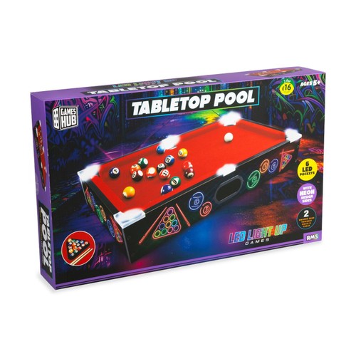 Tabletop LED Pool Table