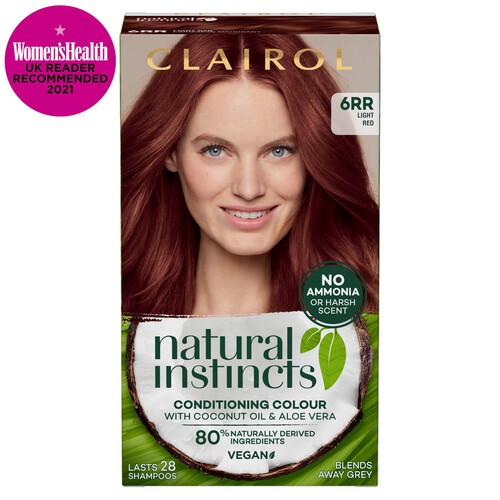 Clairol Natural Instincts 6Rr Light Red