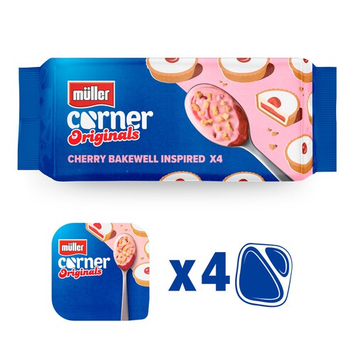 Muller Corner Originals Cherry Bakewell Yogurt 