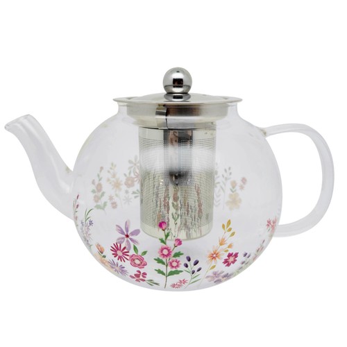Morrisons Mother's Day Glass Teapot