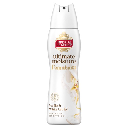 Imperial Leather Ultimate Moisture Vanilla & White Orchid Foamburst 200ml