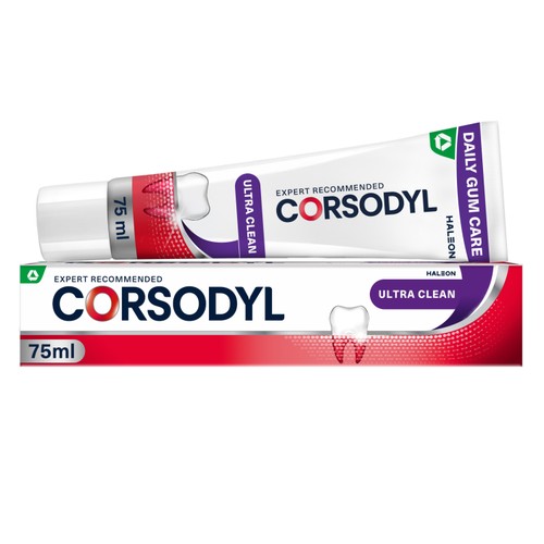 Corsodyl Ultra Clean Gum Care Toothpaste 75ml