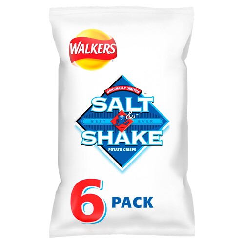 Walkers Salt & Shake Multipack Crisps 