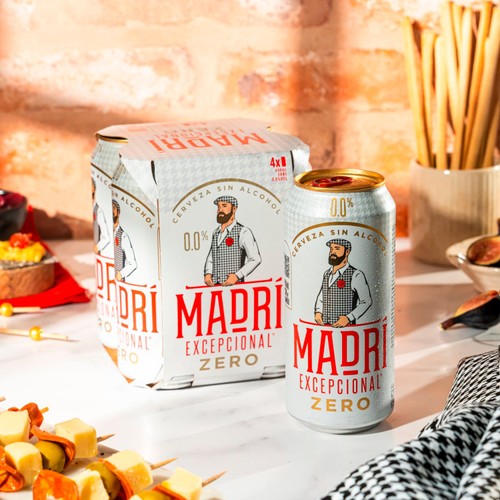 Madri Can 0% Abv 4X440ML