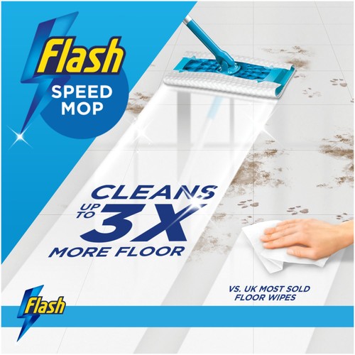 Flash Wild Orchid Speedmop Wet Cloth Refills   10 Pack