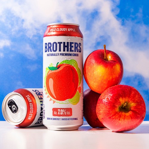 Brothers Wild Cloudy Apple Cider 500ML