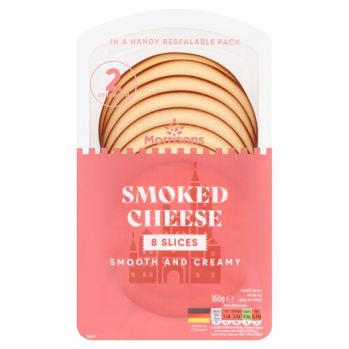 Morrisons Smoked Cheese Slices