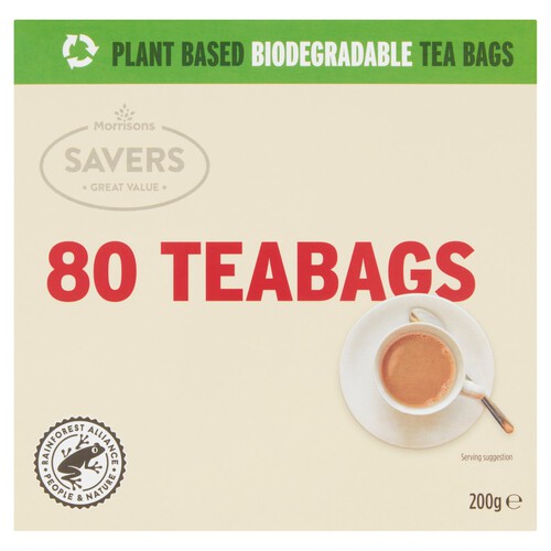 Morrisons Savers Tea Bags 80's