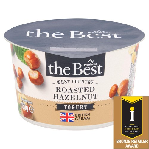 Morrisons The Best Roasted Hazelnut Yogurt