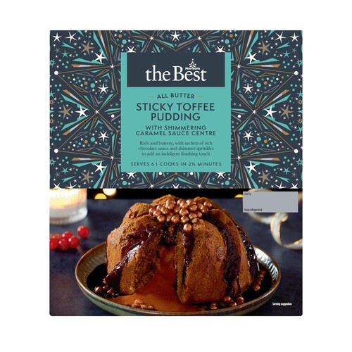 Morrisons The Best Sticky Toffee Pudding With Caramel Sauce Centre