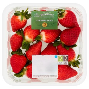 Morrisons Strawberries 400g plus 50% Extra Free