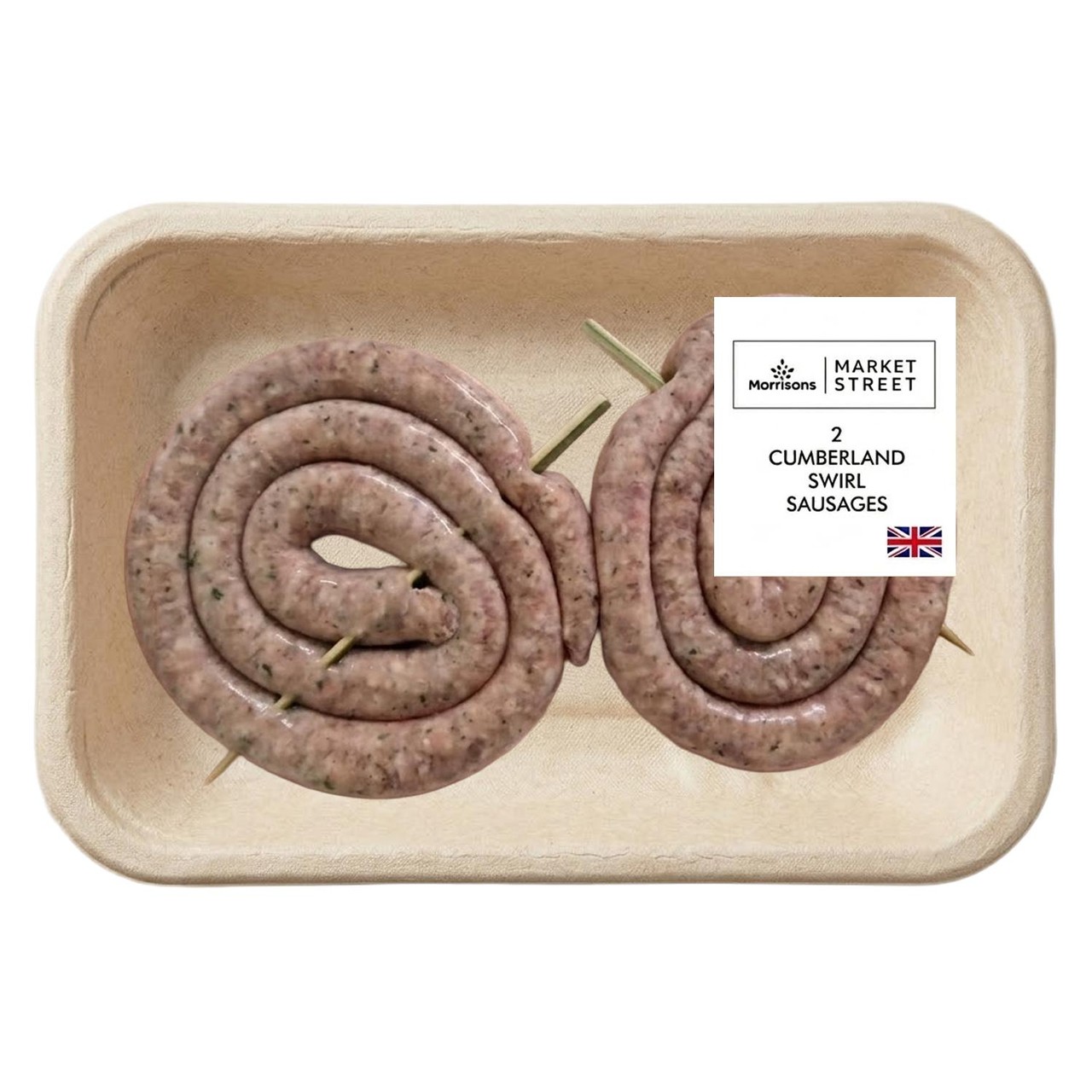 The Best Signature Collection 2 Cumberland Swirl Sausages 360g