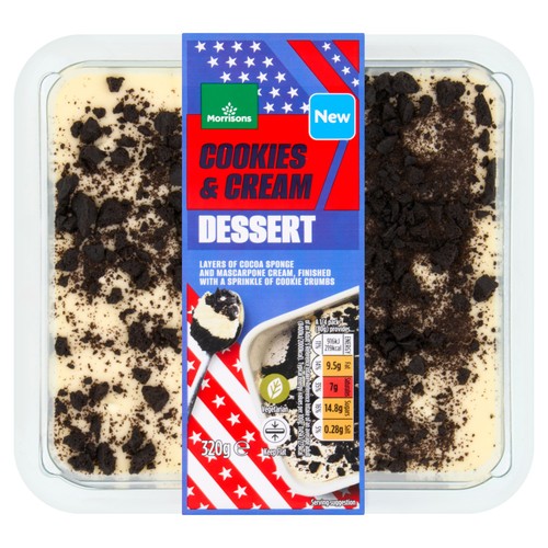 Morrisons Cookies And Cream Desert 320g