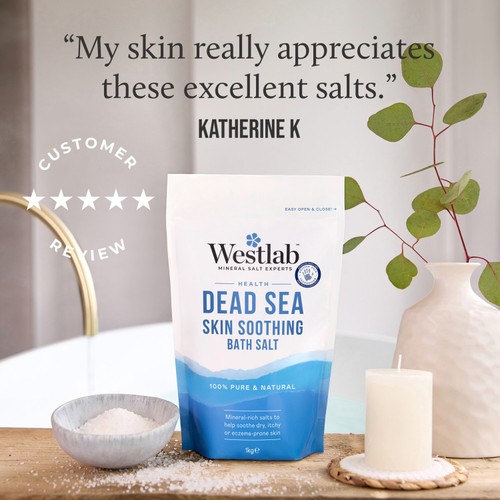 Westlab Dead Sea Bath Salt 1kg