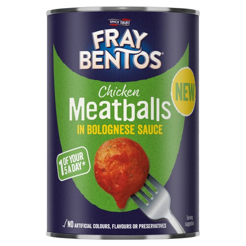 Fray Bentos Meatballs In Bolognese Sauce