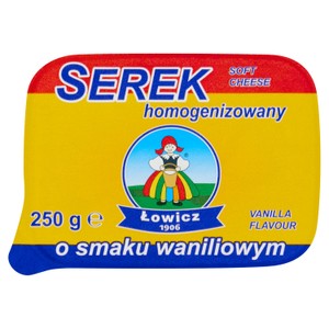 Lowicz Serek O Smaku Wanillowym
